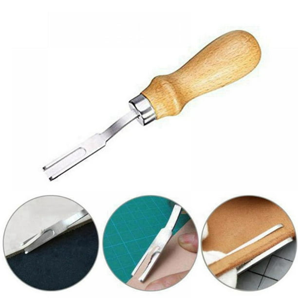 DIY Leather Carving Tools Chamfering Trimming Device Edger Tools 
